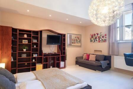 ブダペストCharming Flat In The Centerアパートメント エクステリア 写真