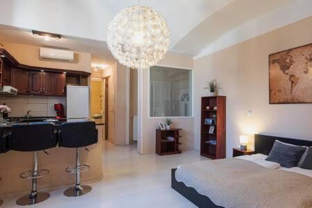 ブダペストCharming Flat In The Centerアパートメント エクステリア 写真